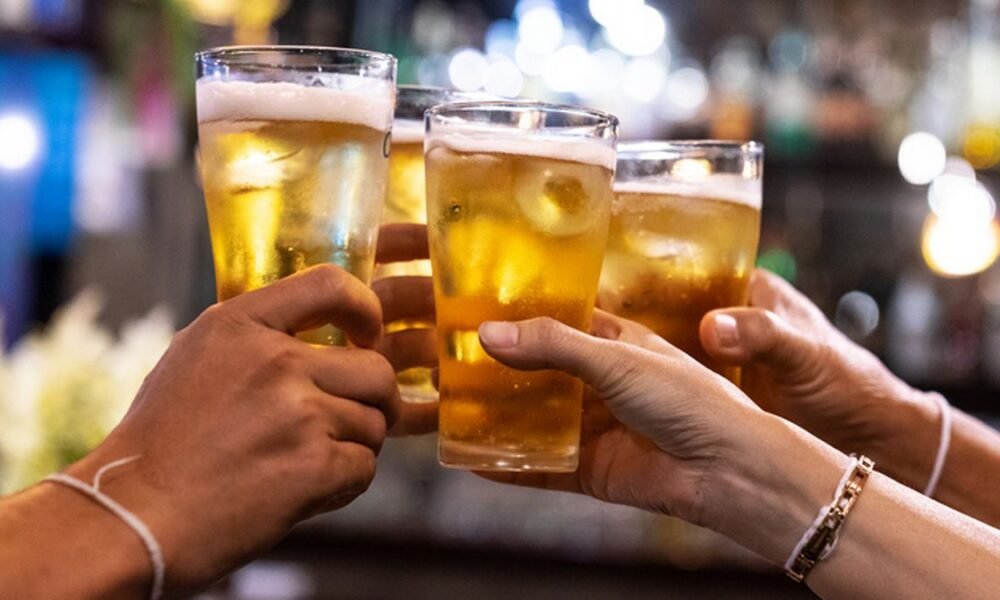 drinking beer vijayaprabha