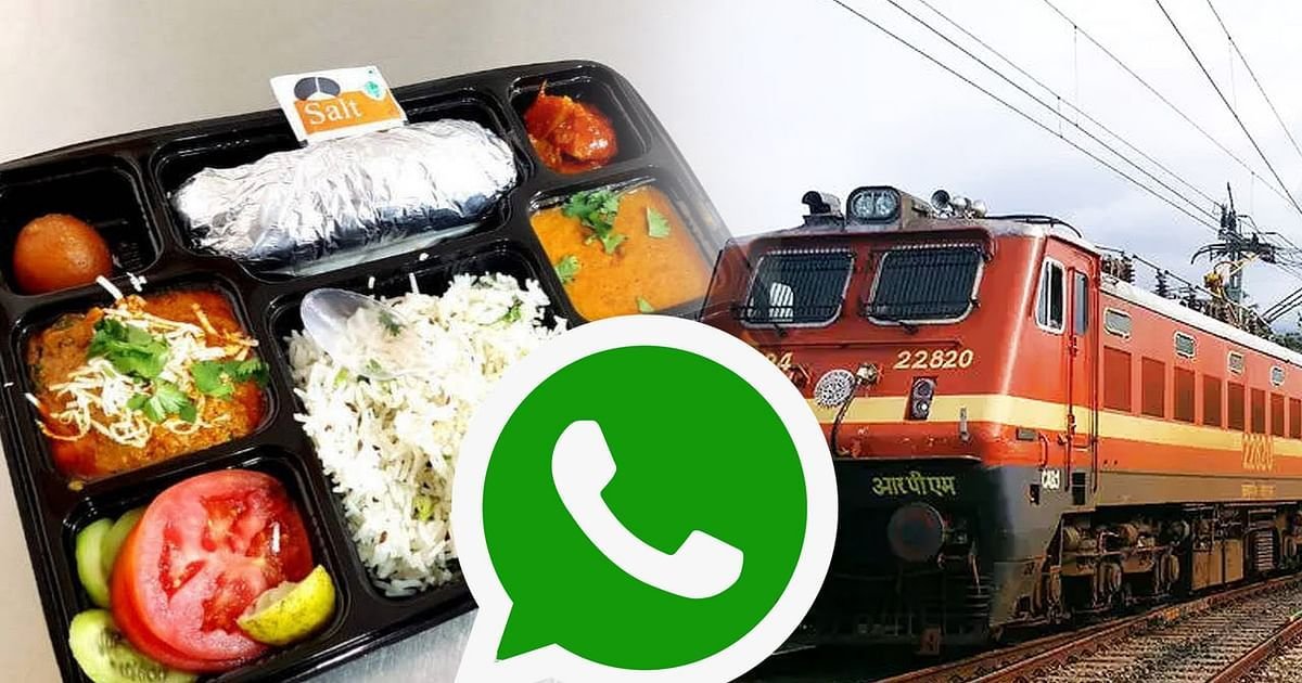 IRCTC Food Order by WhatsApp