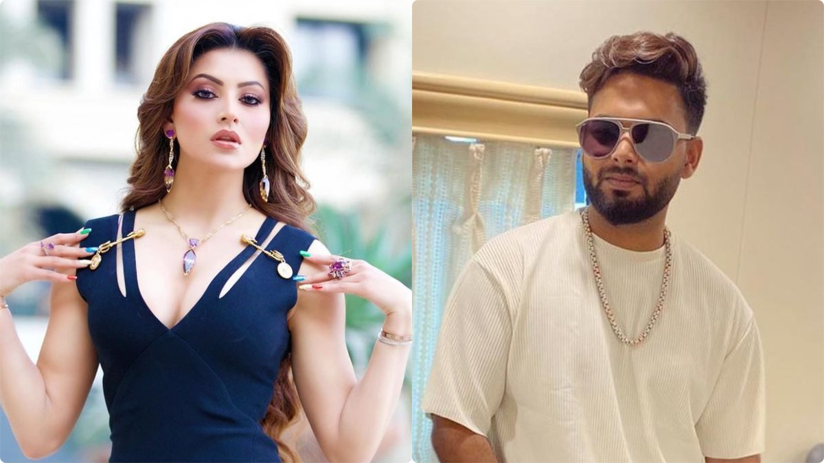 Rishabh Pant and Urvashi Rautela