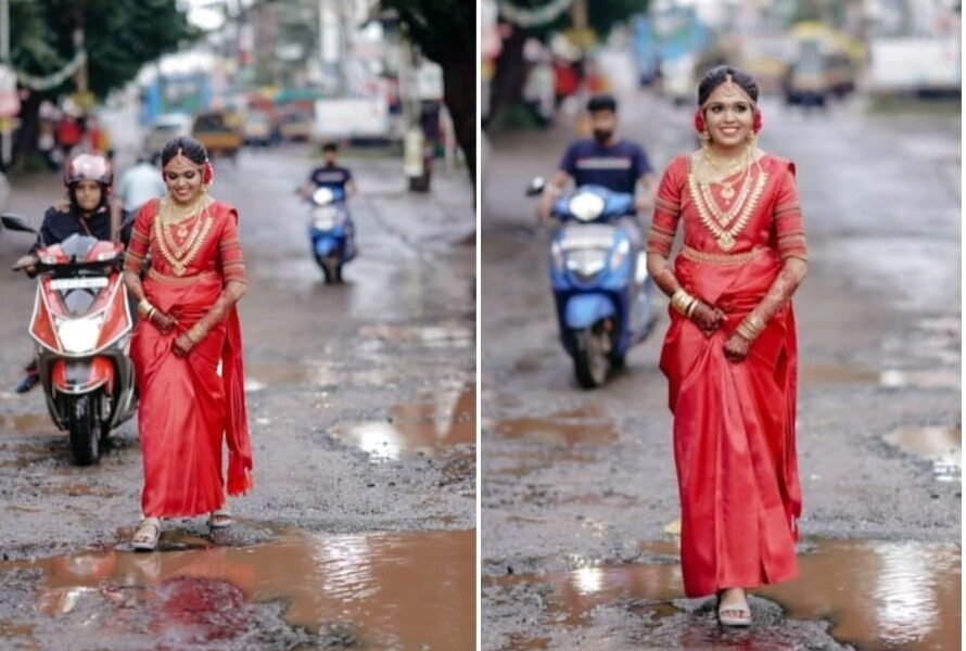 young woman's pre-wedding photoshoot went viral