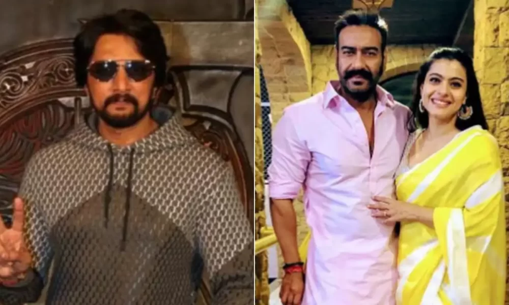 Kichcha Sudeep and actress Kajol