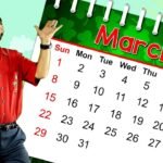 month of March