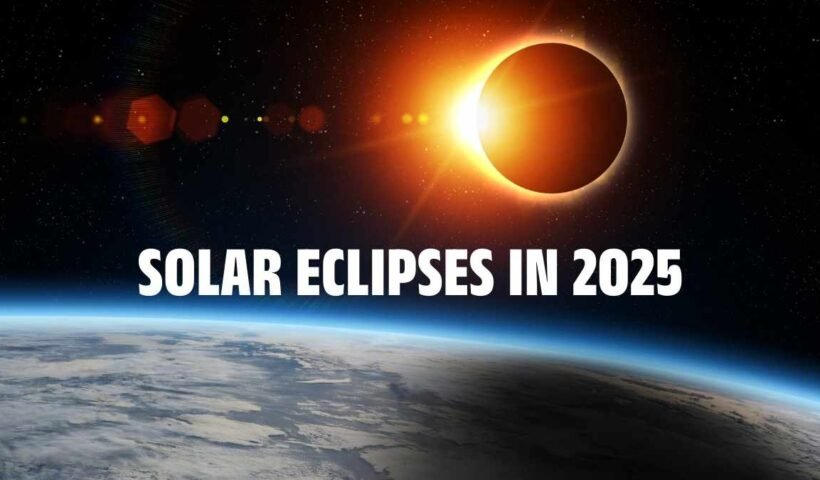 Solar eclipses in 2025