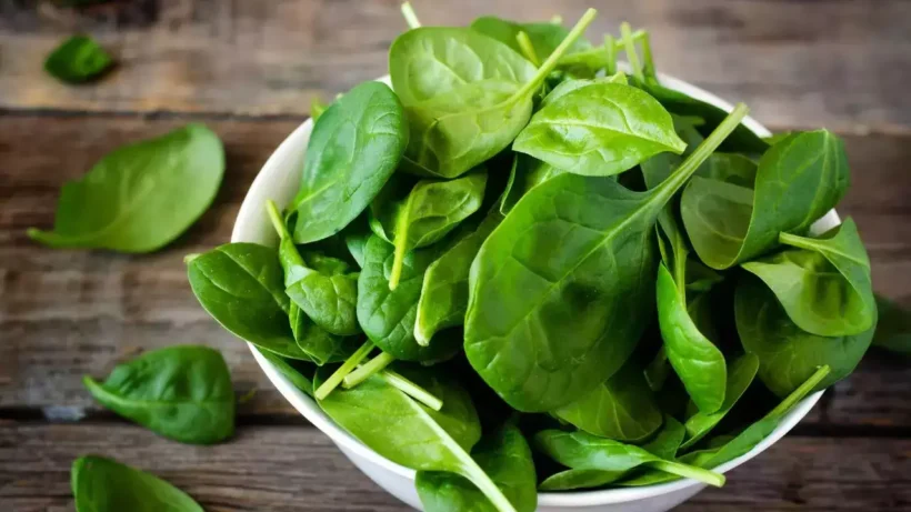 Health benefits of spinach
