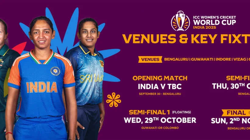 ICC Womens World Cup schedule announced