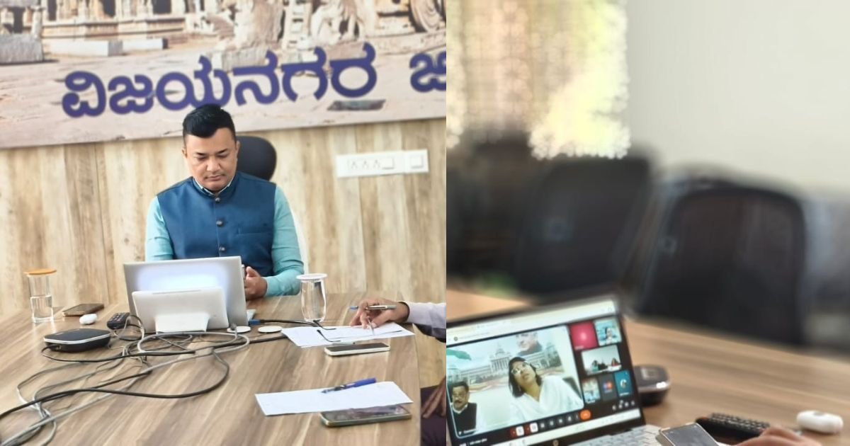 Deputy Commissioner M.S. Divakara participated in the video Deputy Commissioner M.S. Divakara participated in the video