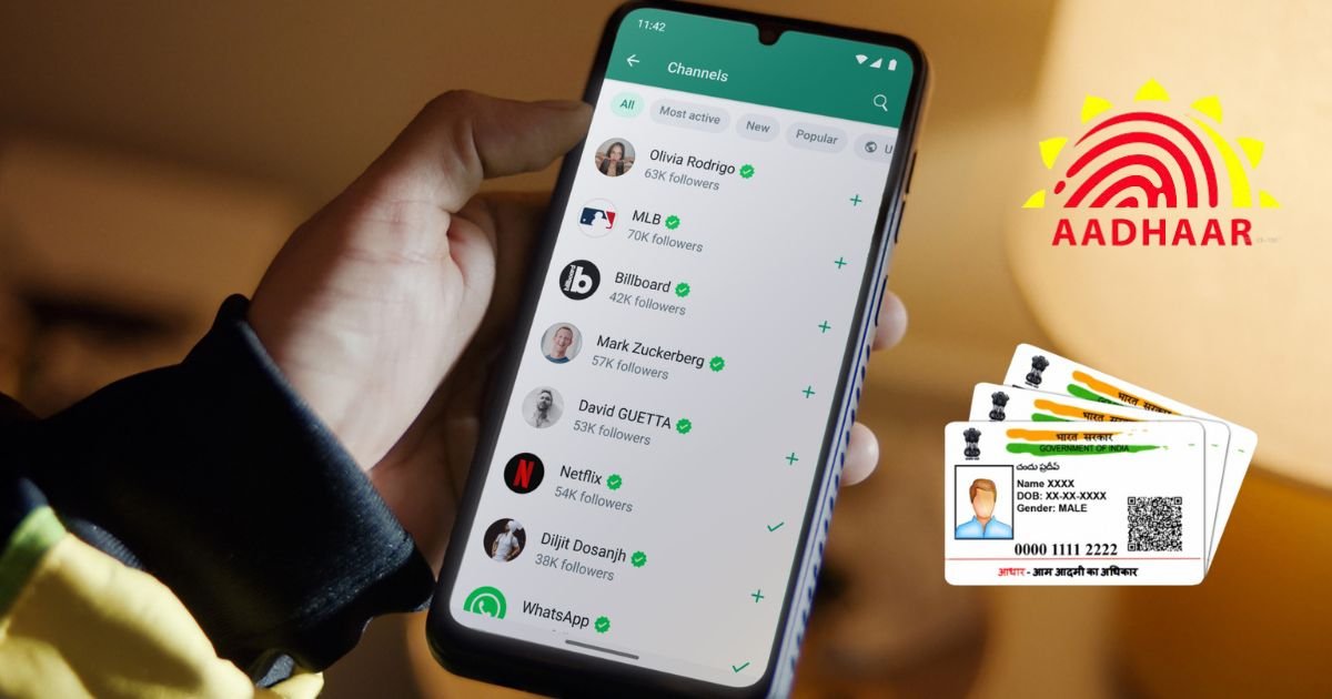 Download Aadhaar on WhatsApp