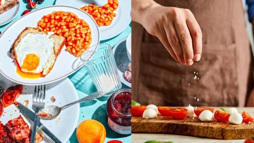 Eating foods high in salt