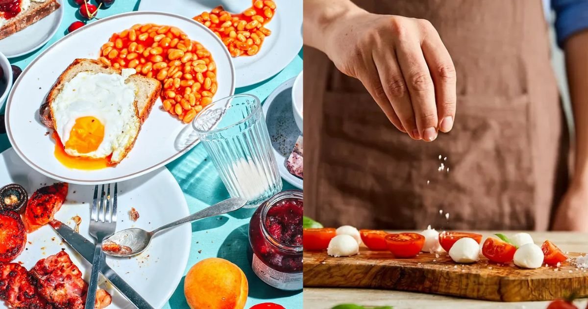 Eating foods high in salt