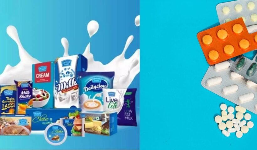 GST revision dairy products and medicines price