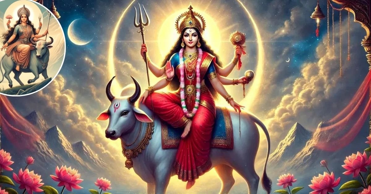 Navratri Day 1 worship of Goddess Shailaputri