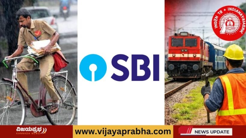 SSLC Pass Govt Jobs 2026 Karnataka - India Post GDS, Railway Group D and SBI Recruitment Notification