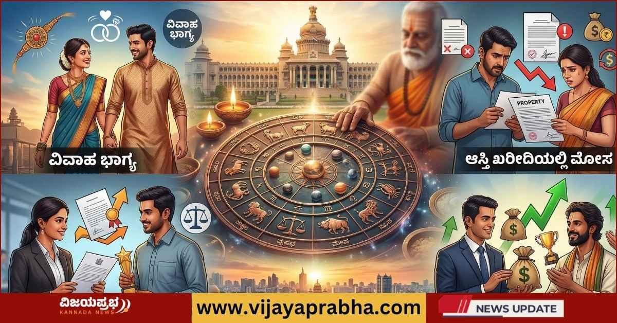 ಶುಕ್ರವಾರದ ರಾಶಿ ಭವಿಷ್ಯ: ಈ ರಾಶಿಯವರಿಗೆ ಆಸ್ತಿ ಖರೀದಿಯಲ್ಲಿ ಮೋಸದ ಭೀತಿ; ಅಗಲಿದ ದಂಪತಿಗಳಿಗೆ ಪುನರ್ಮಿಲನದ ಯೋಗ!